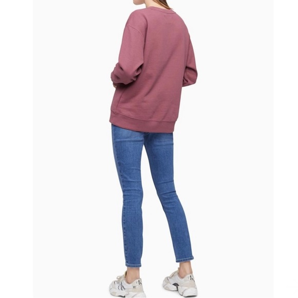 CALVIN KLEIN Monogram Logo Sweatshirt - Picture 2 of 4